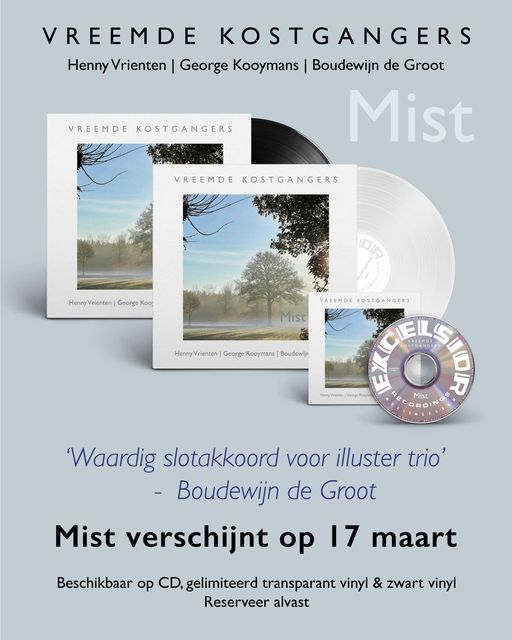 Vreemde Kostgangers third cd Mist release March 17 2023